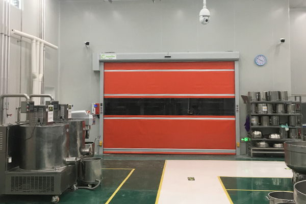 適合安裝在食品車間的快速卷簾門 適合安裝在食品車間的快速卷簾門