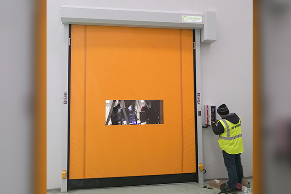 車(chē)間通道拉鏈快速卷簾門(mén)