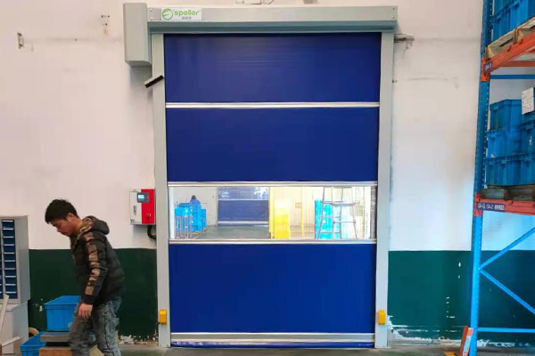 生產(chǎn)車間安裝快速卷簾門 生產(chǎn)車間安裝快速卷簾門