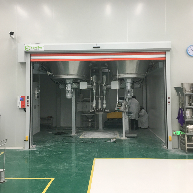 食品無(wú)塵快速卷簾門(mén)